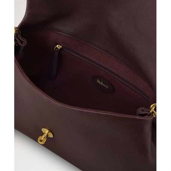 Mulberry Delilah Flap Bag Oxblood